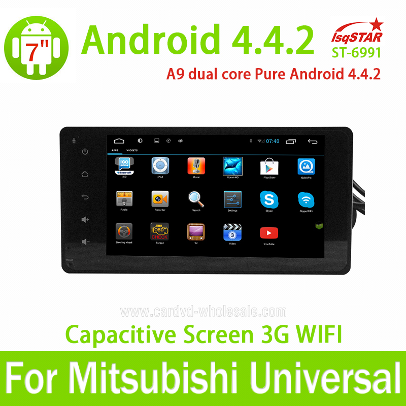 leitor de DVD do carro para Mitsubishi Universal