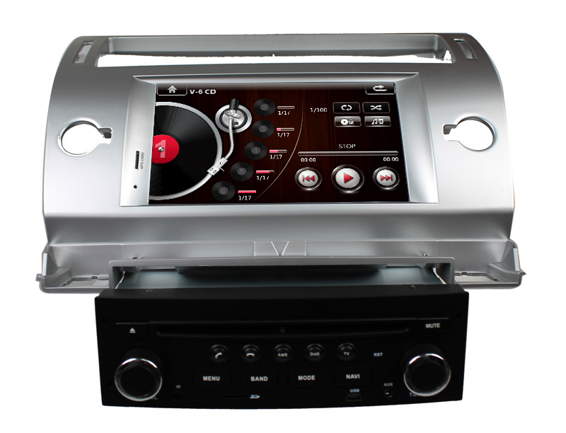 for Dvd do carro para Citroen C4 ST-8266