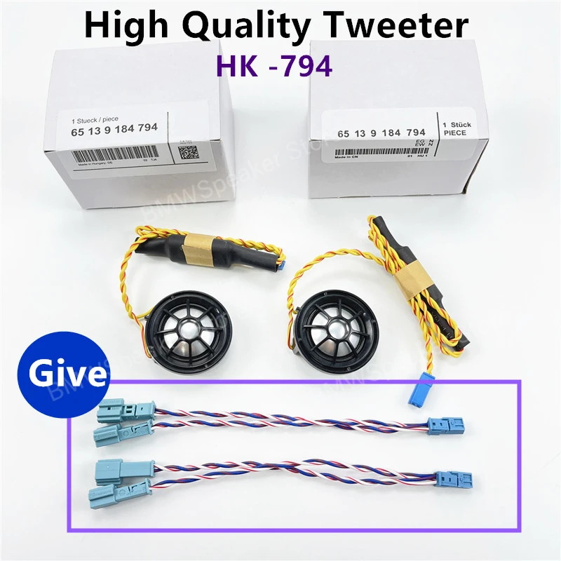 Orador de Tweeter da frente e traseira do carro para BMW F10 F11 F30 F32 E60 E90 G30 Loudspeaker Hifi Horn Hort Horn de alta qualidade