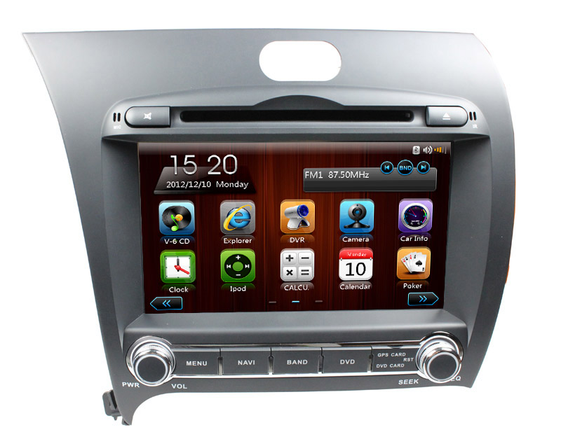 Car DVD for Kia K3 Car Navegação GPS ST-8150