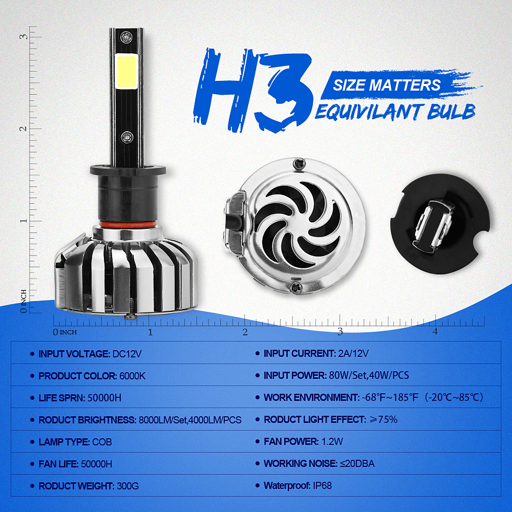 N7-H3 Car Led Headlights