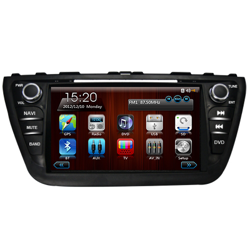 DVD do carro para Suzuki SX4 Car GPS Media player ST-9070