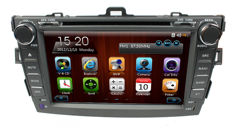 lsqSTAR Car Dvd for Toyota Corolla 2012 ST-8203