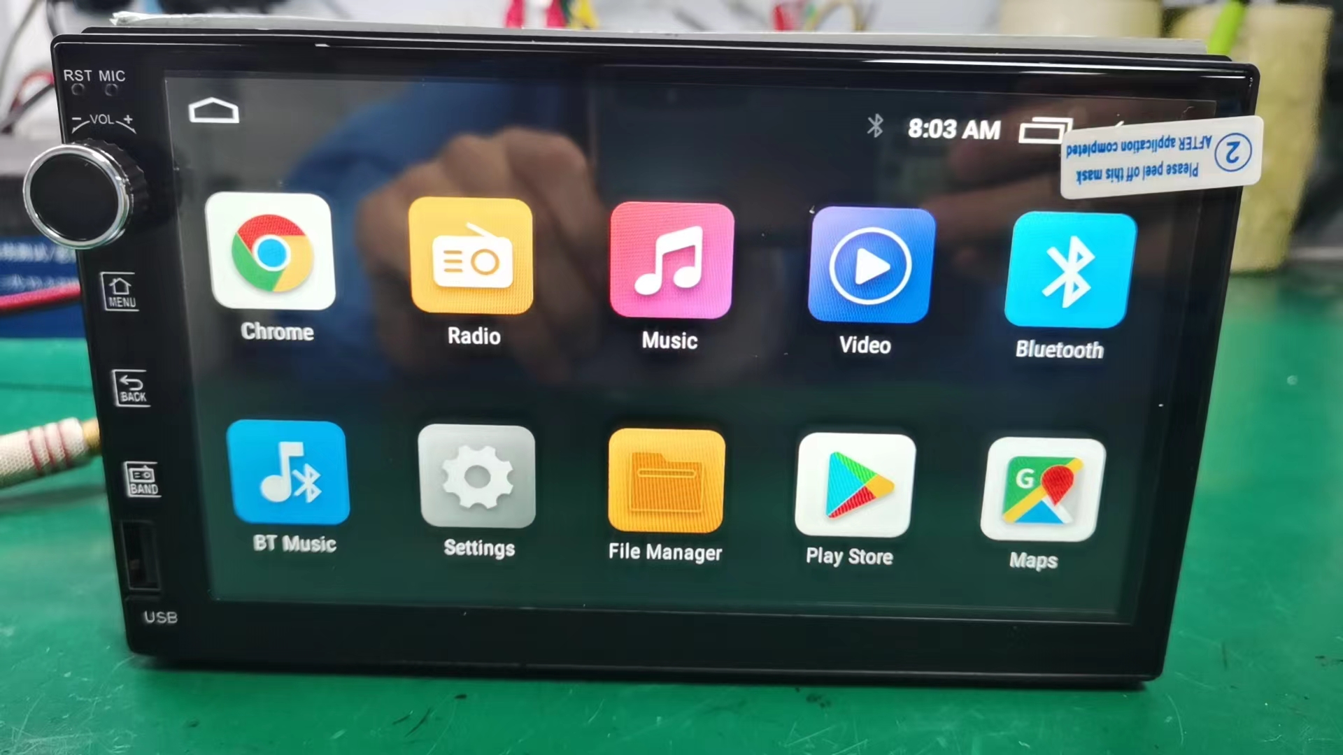 Universeller Touchscreen 2 Din Android Car Radio DVD Player Multimedia Double Din 7 Zoll GPS Navigation Auto Stereo