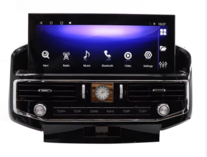 Atacos !! 12.3 '' Android 13 DVD Player para Land Cruiser 2006 LC300 LC500 2008-2015 com navegação por GPS de carro