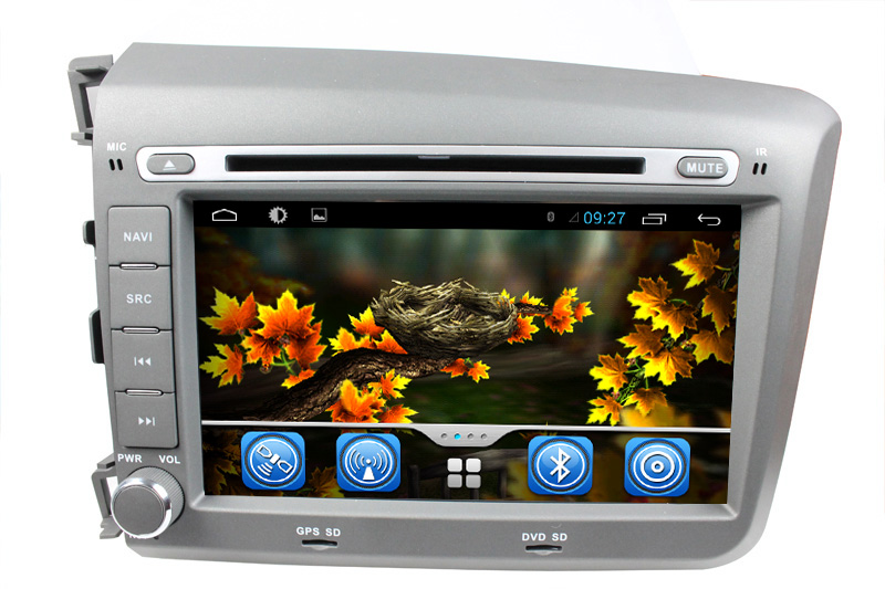 Android 7.1Car DVD para Honda Civic (à esquerda) ST-8016C
