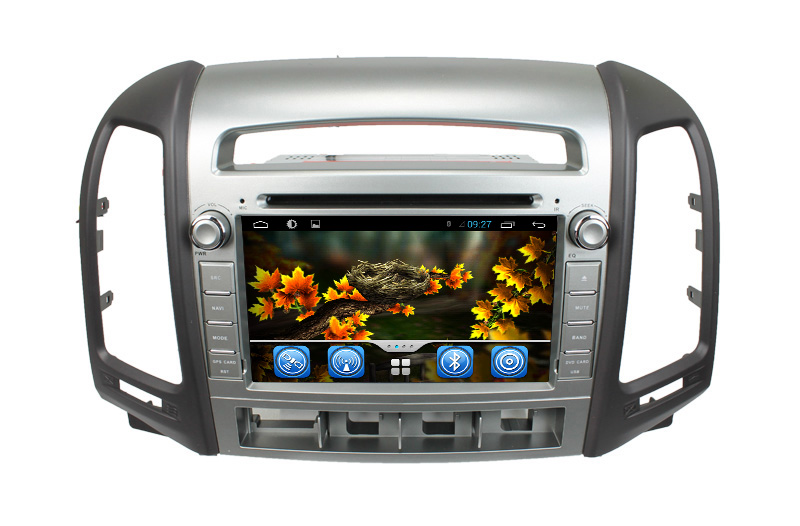 Do Android 7.1Car DVD moderno novo Santa Fe 2010-2012 (ST-8431C)