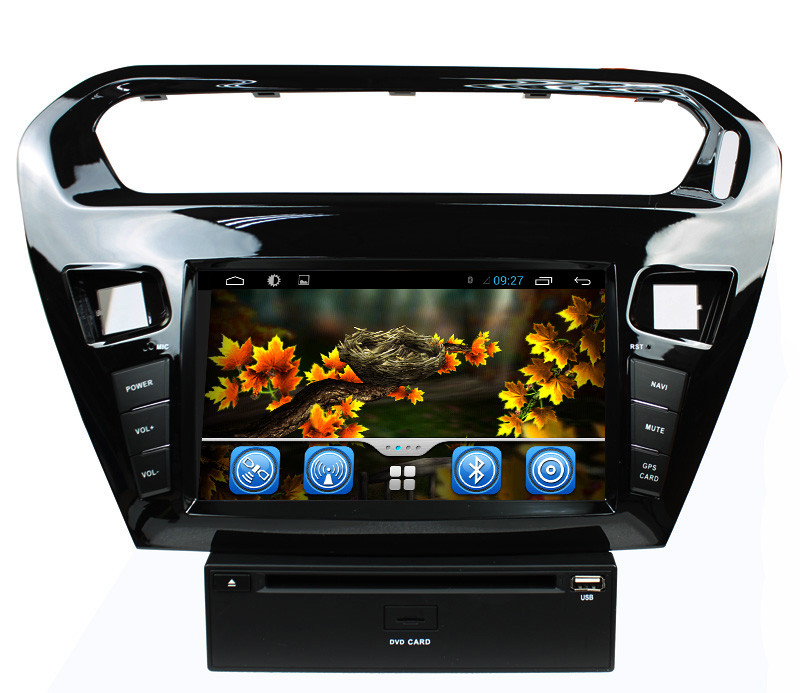 Android 7.1 Car DVD para Peugeot 301 ST-8242C
