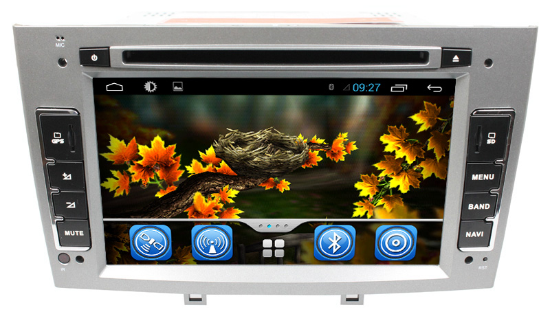 Android 7.1 Car DVD para Peugeot 308/408 ST-7613C