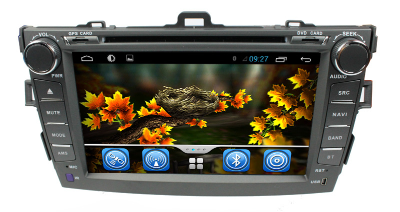 Android7.1 Car DVD Toyota Corolla 2012 (ST-8203C)