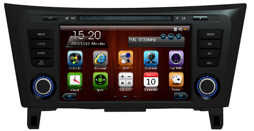 DVD do carro para Nissan Qashqai / X-Trail ST-8178