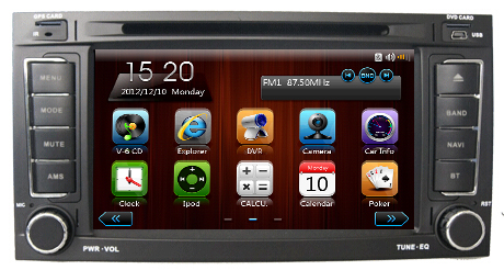DVD do carro para o velho Touareg ST-7194