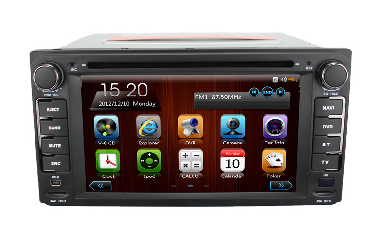 DVD do carro para TOYOYA corolla (2000-2006) ST-8317