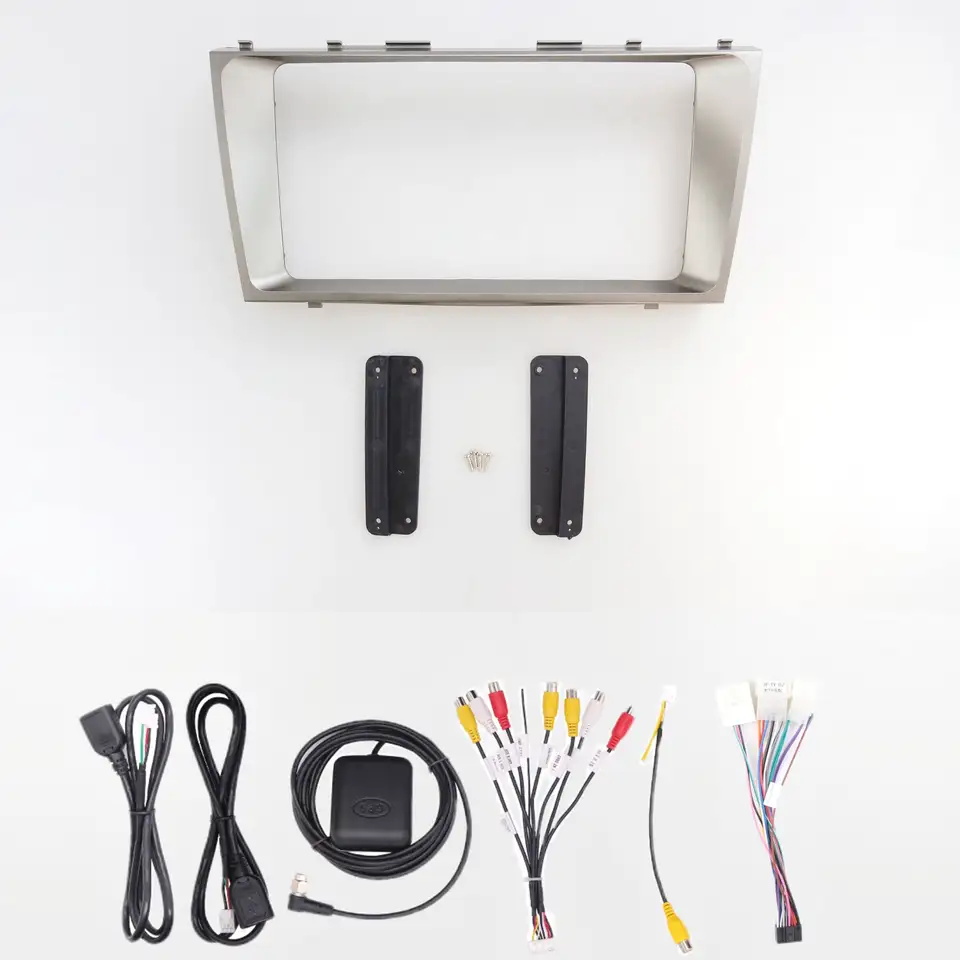 quadro de carro outros acessórios de interiores DVD DVD Player Frame Telas de rádio para Toyota Camry 2006-2011