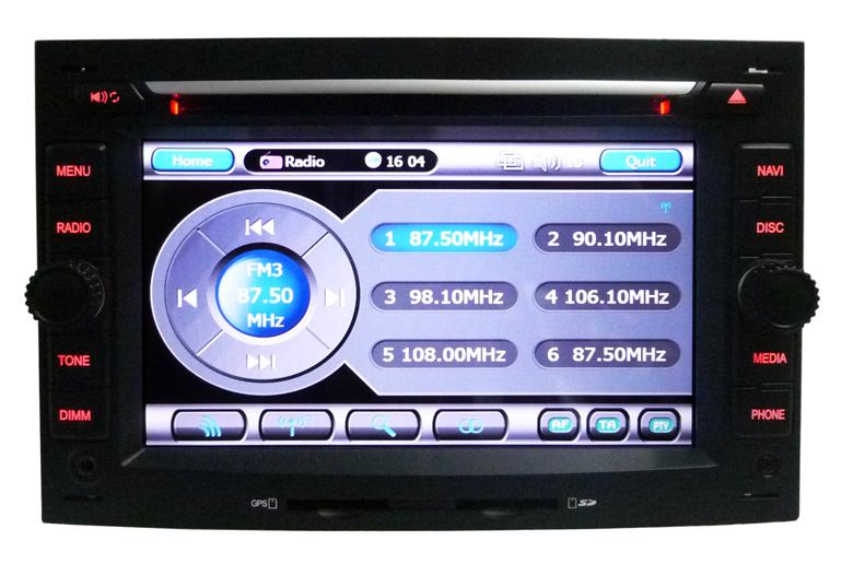 lsqSTAR Car Dvd for Peugeot 307 ST-8707