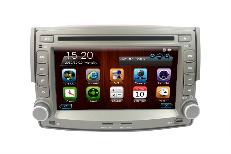 Sistema Hyundai H1 carro radio dvd gps navegação ST-8200