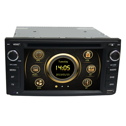 Toyota carro rádio de carro unveisal dvd ST-8313