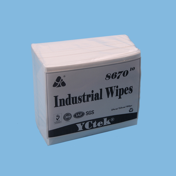 110gsm Woodpulp PP Nonwoven YCtek70 Industrial Wiper Fabric