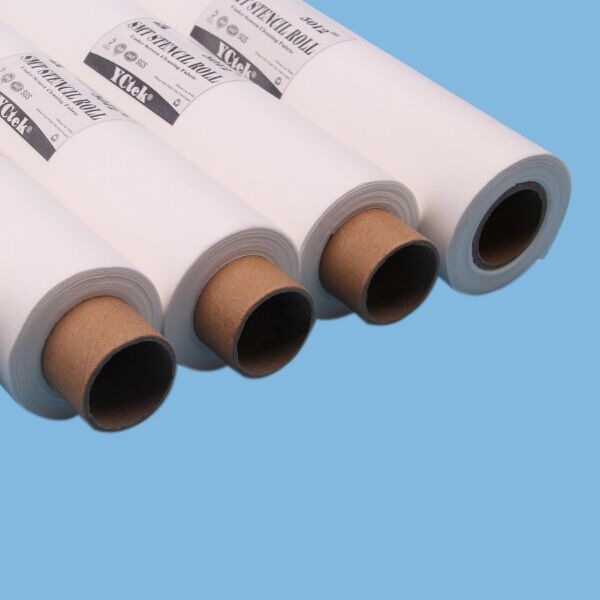 Cellulose 55% + 45% Polyester Cleanging vải SMT Wiper Roll DEK