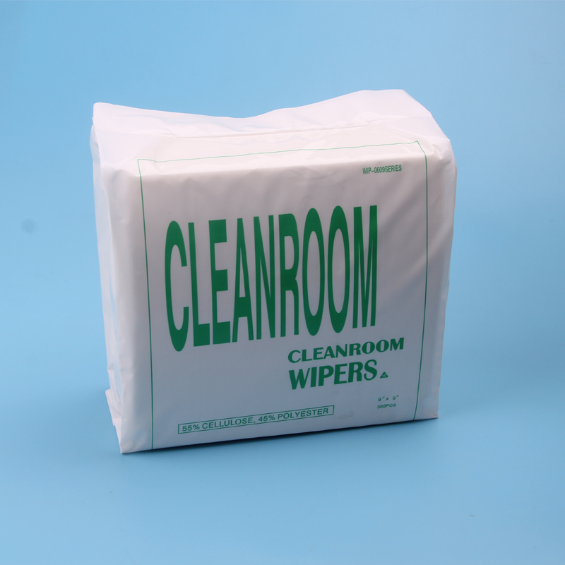 55%Cellulose 45%Polyester Cleanroom Wipes