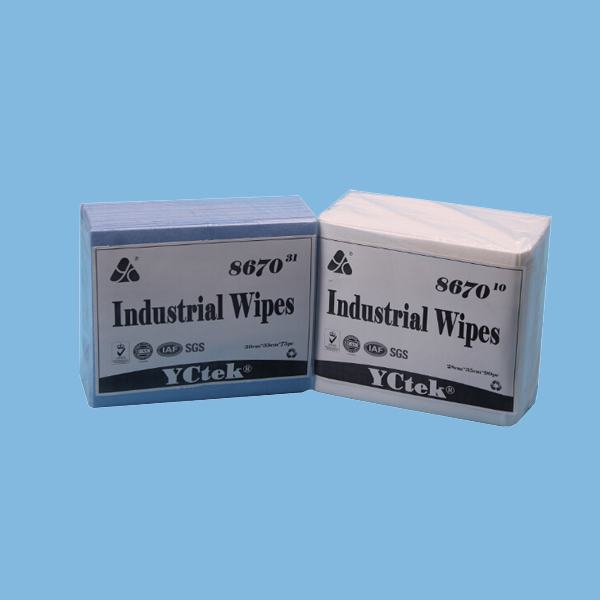 China Supplier PP Woodpulp Disposable Industrial Wipes