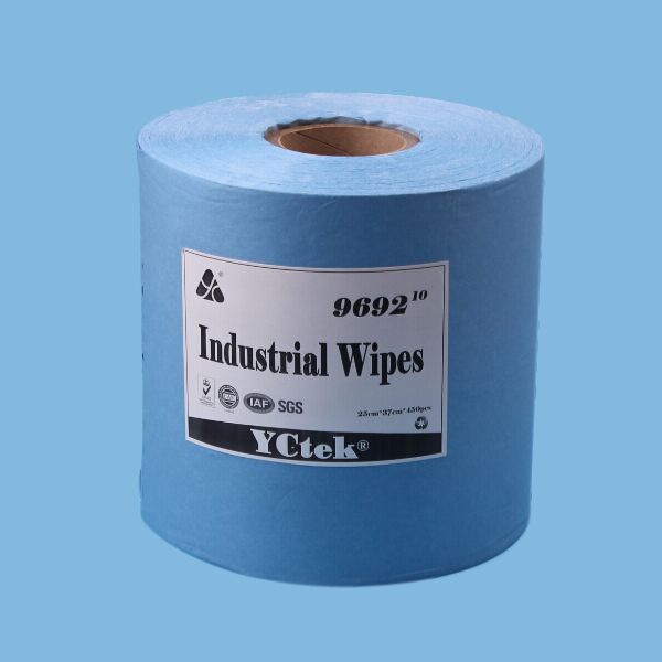 China proveedor de Spunlace Nonwoven tejido Industrial Roll, 500pcs/roll, 4rolls/carton