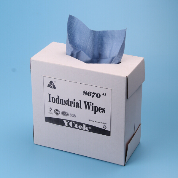 Multipurpose Cleaning For Industrial Woodpulp And Polypropylene Cleaning Wipes