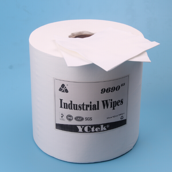 Nonwoven Fabric Wipes With High Absorbency Industrial Cleaning Wipes