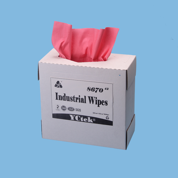 YCtek70 industrial cleaning wipes red 9.1"*16.8" wiper