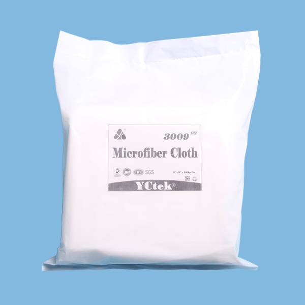 Panos de microfibra Cleanroom YCtek 9 "* 9", 100 toalhetes/saco