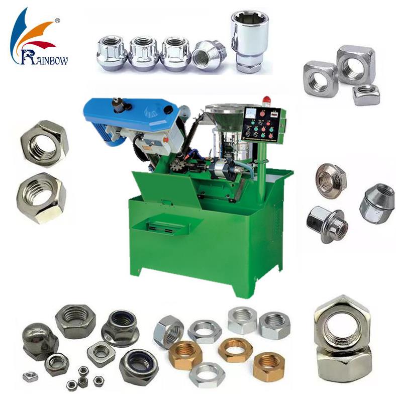 China manufacturer auotmatic thread rolling machine nut tapping machinery