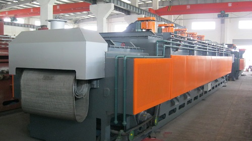 Continuous induction furnace