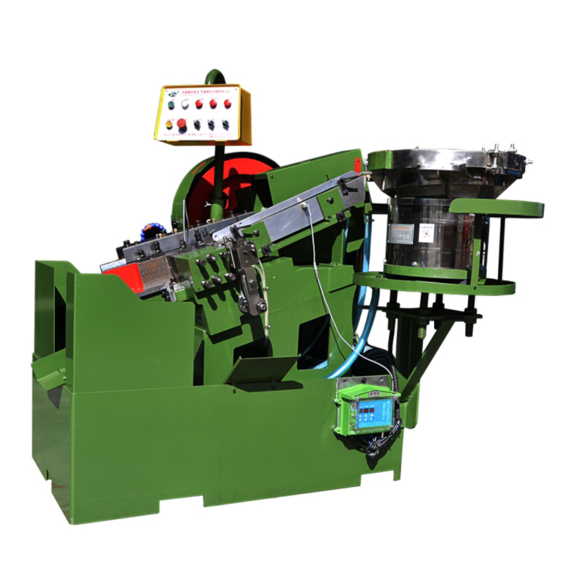 Máquina de fabricación de tornillos de rodillos de rosca automática de alta capacidad