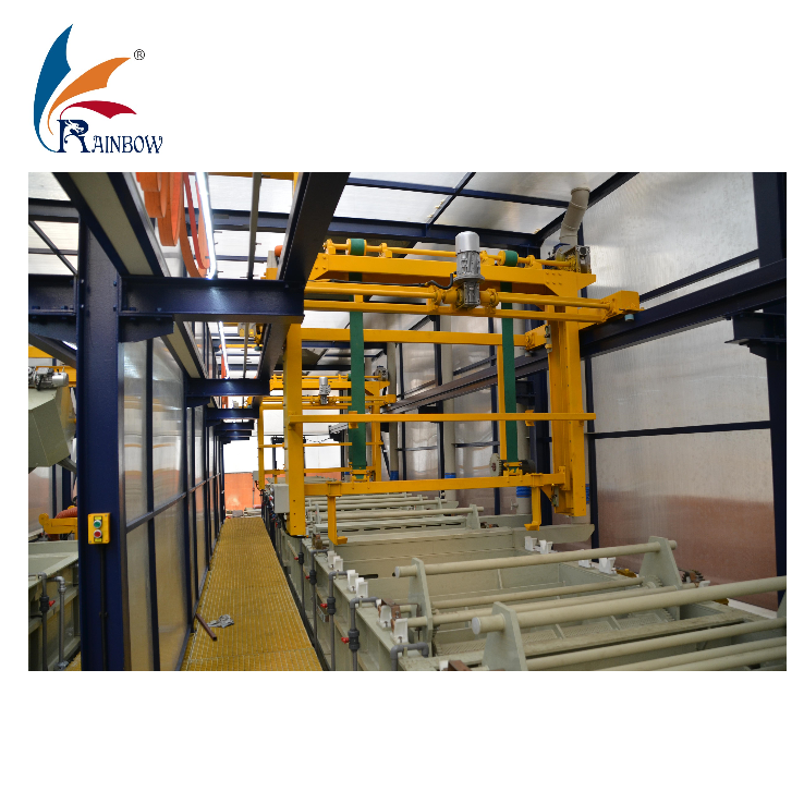 Automatic Nickel Chrome Rack Electroplating Production Line