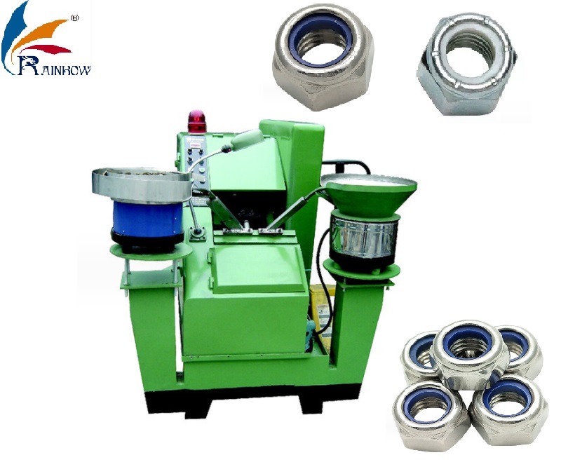 Made in China  Rainbow nylon nut washer inserting machine
