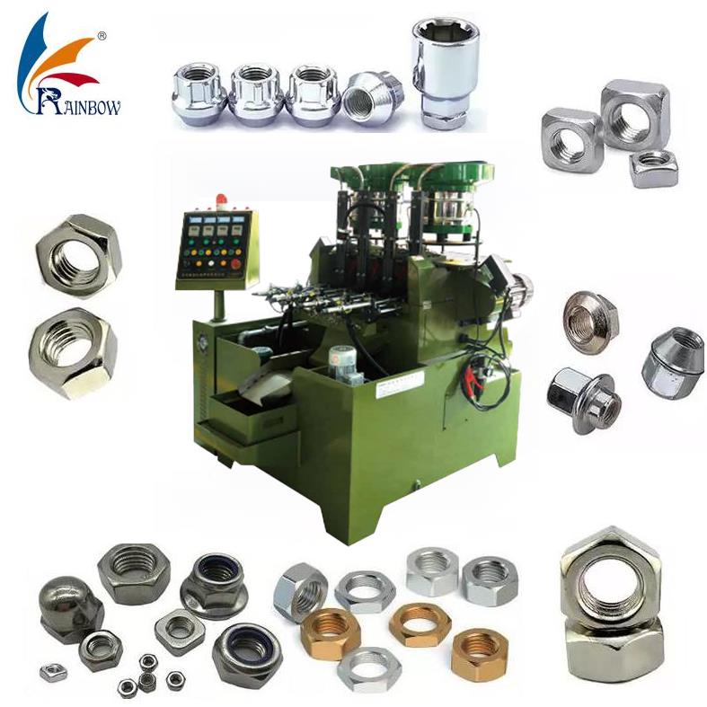 Rainbow technology nut making machine nut thread rolling machine