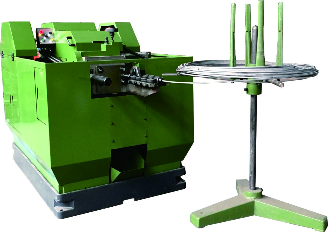 Strong practicality Spindle Flange High Productivity Hex Nut Tapper Nut Tapping Machine