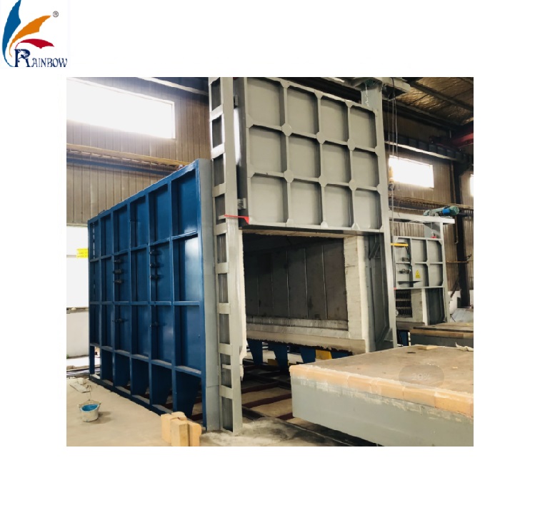 Trolley annealing furnace  for heavy castings and steel parts