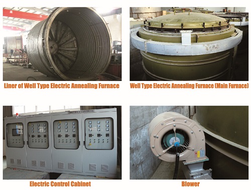 Well type annealing furnace / eletric heating