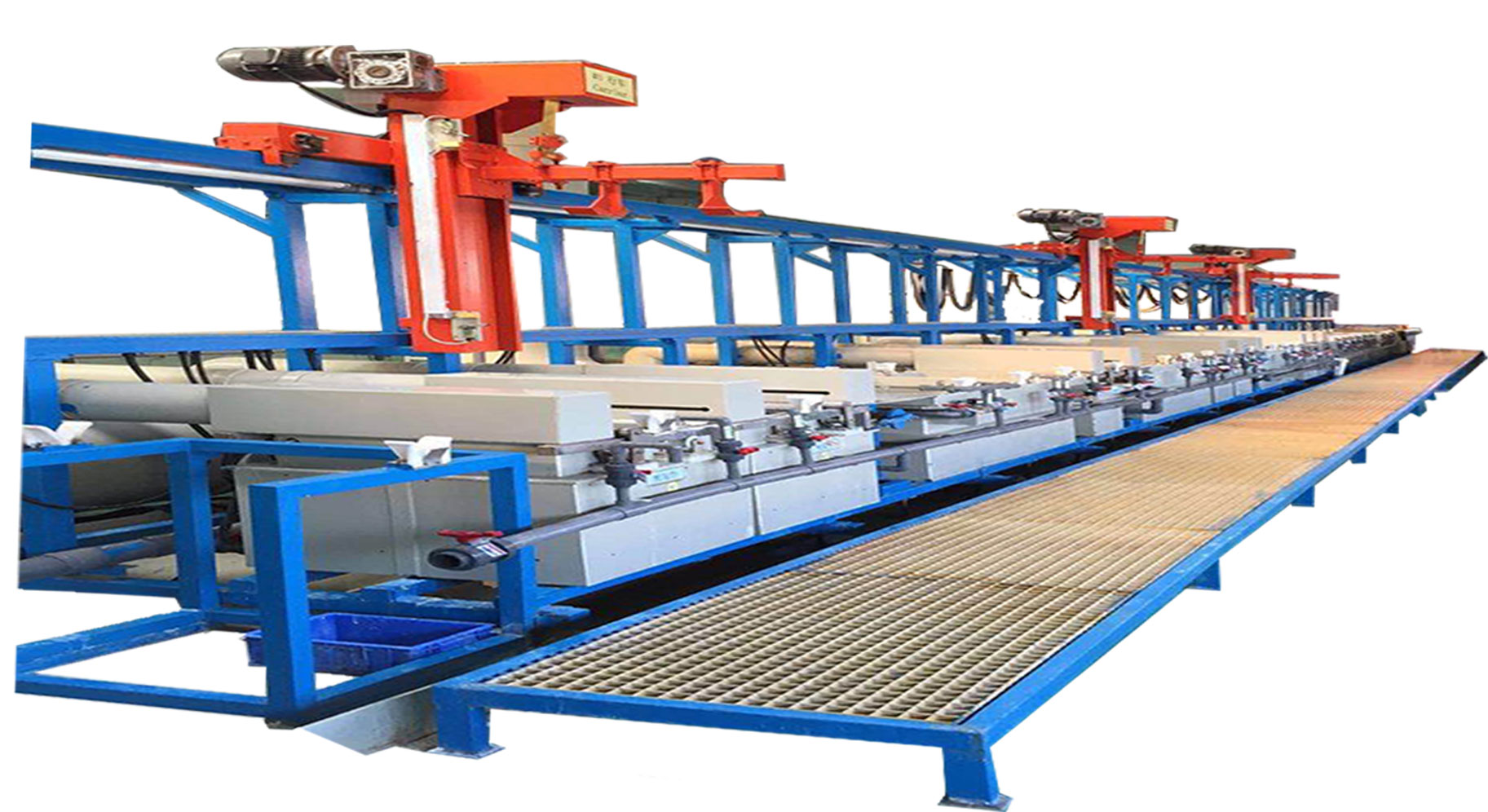 Wholesale Design Screw Barrel Profiles Electrostatic Powder Coating Line Zinc Plating Machine