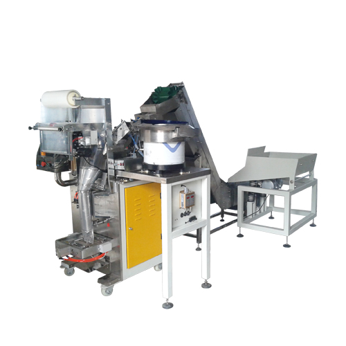 Automatic vertical packing machine sorting bolts