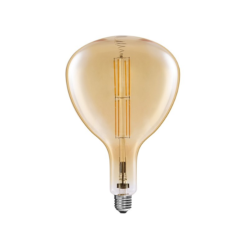 Dimmable R160 gran tamaño Vintage bombillas LED filamento 8W