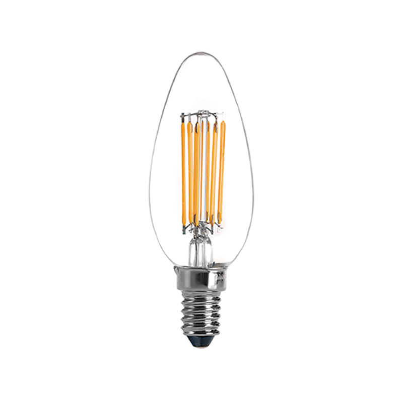 LED filament light bulb C35 5.5W