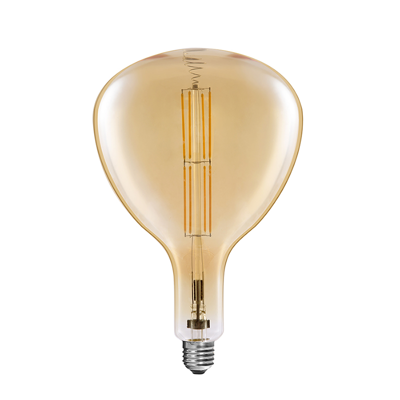 R180 Vintage giant LED filament bulbs 8W