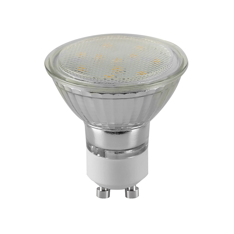 SMD GU10 LED Proyectores de vidrio 5W