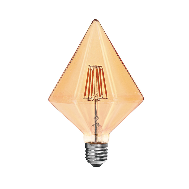 Lâmpadas de filamento LED Vintage T-Diamond 4W