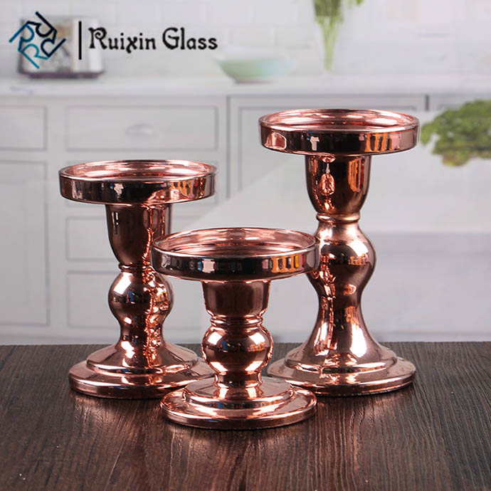 Glass wax holder replacement glass candle holder supplier