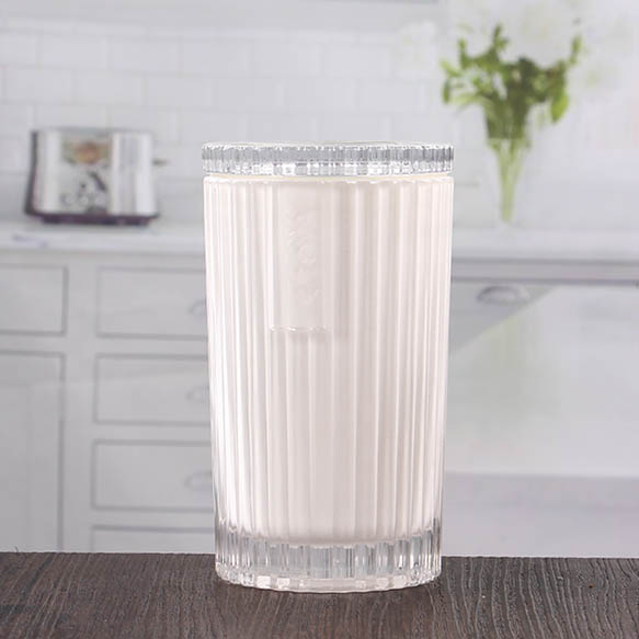 Jarras de vela blanca jarras de vidrio de vidrio baratos a la venta