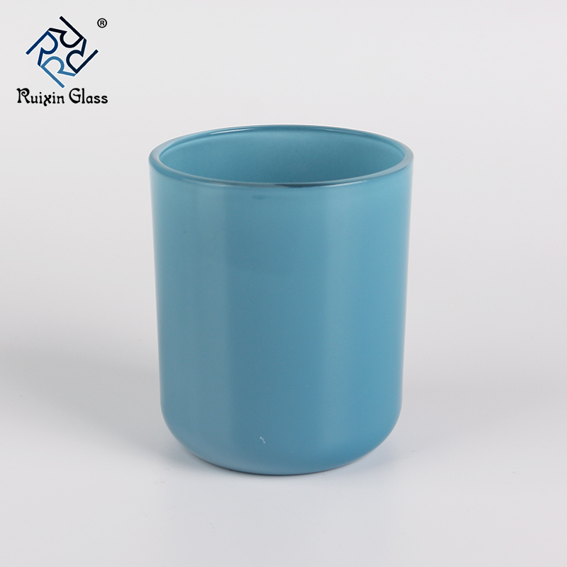Großhandel hochwertige Keramik Kerzenhalter blau Kerzenhalter 3er Set
