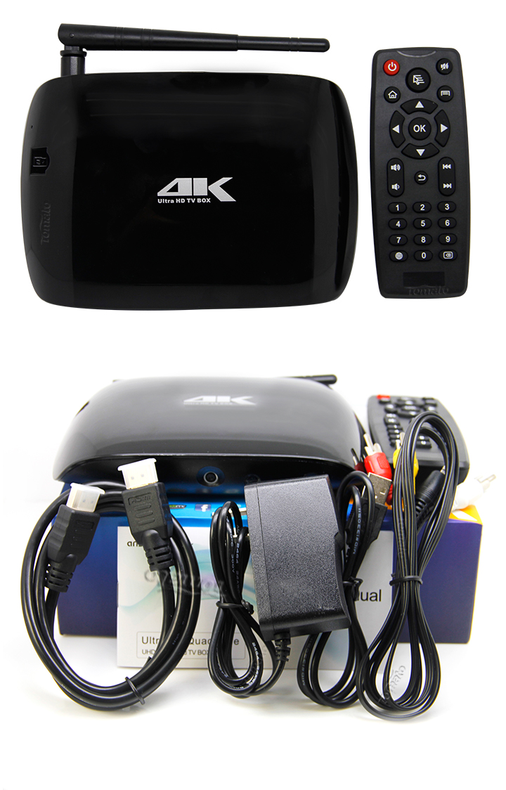 Quad Core Tv Box RK3288 1.8GHz Cortex-A17 With external antenna T288
